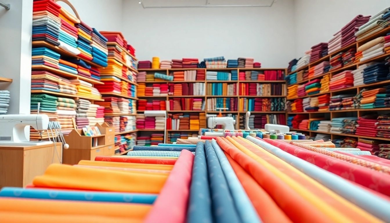 Bezoek https://www.stofnodig.nl voor een kleurige selectie stoffen in een uitnodigende winkel.