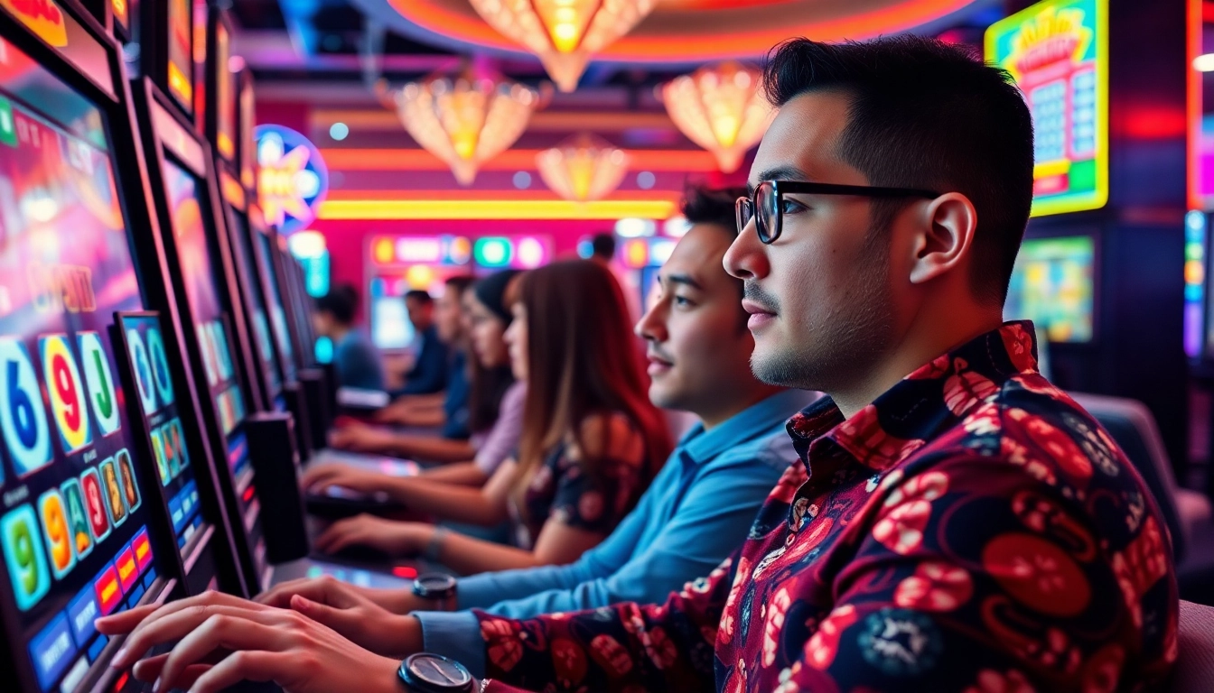 Memainkan qqmacan slot dengan seru dan penuh antusias di kasino modern.